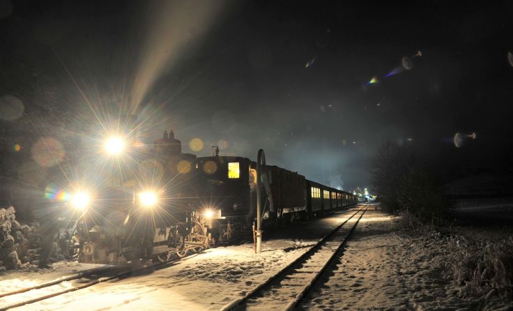 Stimmungsvolle Fahrt in den Advent. Foto: NÖVOG/Heussler