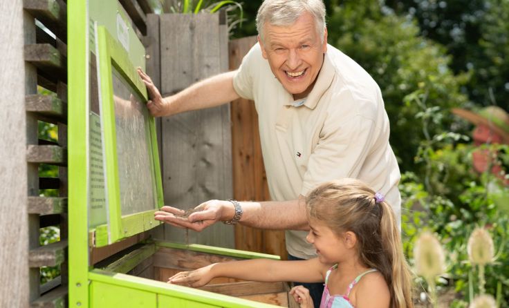 Landesrat Martin Eichtinger mit Lena Foto: Bollwein/Archiv