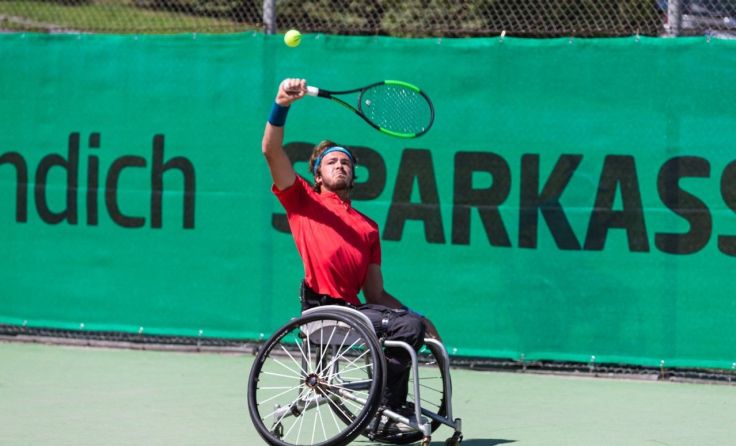 Nico Langmann, Österreichs Nr. 1 im Rollstuhltennis