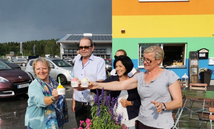 Beim Towerstüberl Foto: Volkspartei Heidenreichstein 