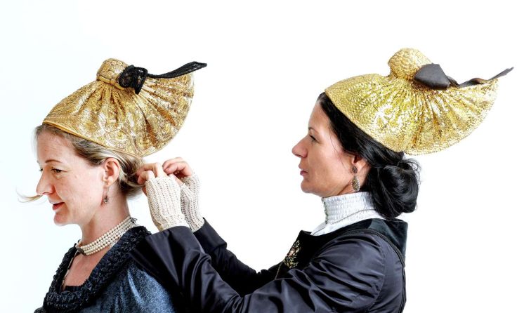 Für die Herstellung einer Goldhaube braucht es rund 250 bis 300 Arbeitsstunden. Foto: Vowe