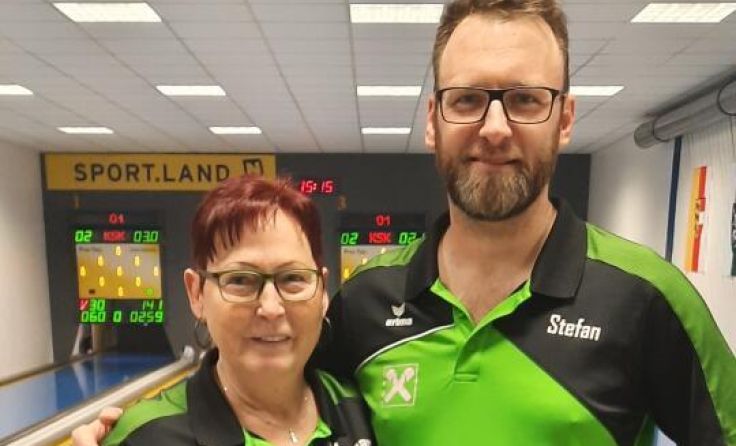Grete Halbmeier und Stefan Blumauer (Foto: KV Mank)