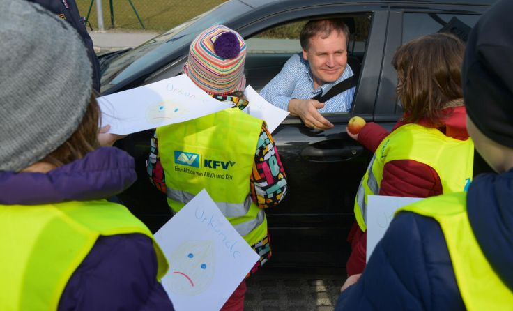 Süßes oder Saures für die Autolenker (Foto: KFV (Kuratorium für Verkehrssicherheit))