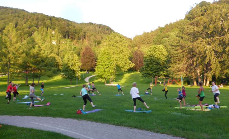 Bewegt im Park ab sofort wieder wöchentlich am Mittwoch Foto: ÖTB Micheldorf
