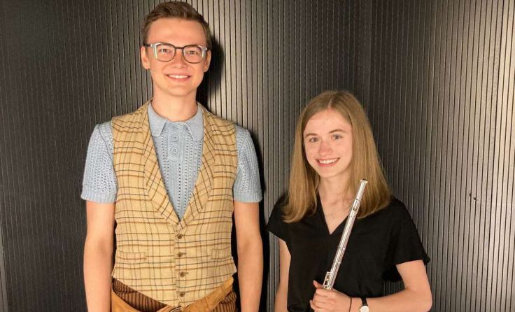 Nathan Mitterbauer mit Anna Peneder Fotos: privat