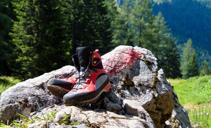 Zwei Wanderrouten stehen zur Auswahl bereit. Foto: Wodicka