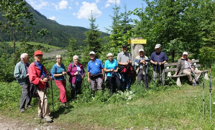 Strahlend blauer Himmel und tolle Stimmung Foto: Stadtgruppe Kirchdorf