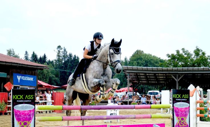 Beeindruckende Leistungen von Pferd und Reiter Foto: Andrea Buchner