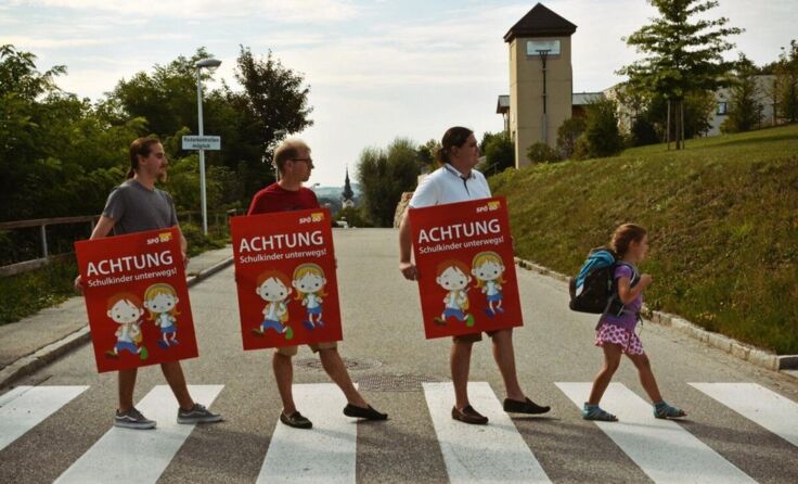 Mit der Plakataktion macht die SPÖ auf die Schüler aufmerksam. (Foto: SPÖ)