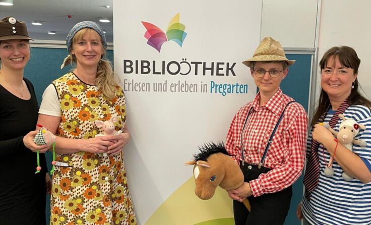Das Team der Stadtbibliothek Pregarten. (Foto: Stadtgemeinde Pregarten)