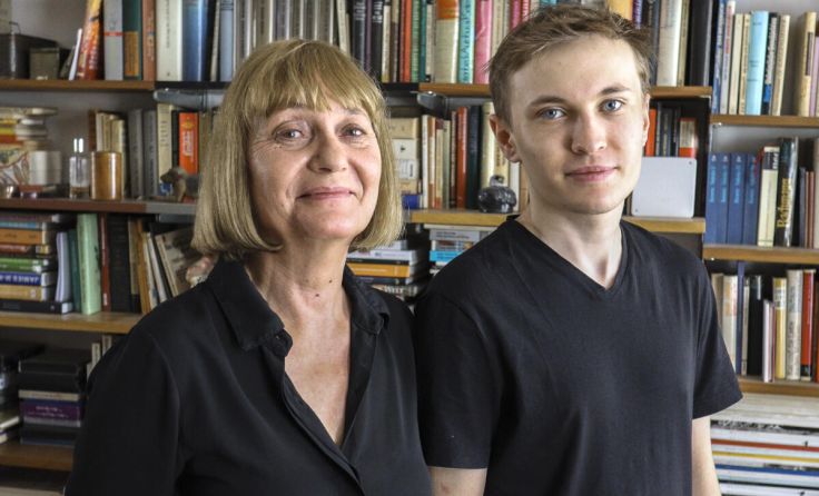 Susanne Gamauf und Emil Gamauf im Prevenhuberhaus (Foto: Konrad Neubauer)