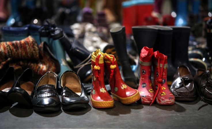 Auch Schuhe werden gesammelt. (Foto: Symbolbild: Volker Weihbold)