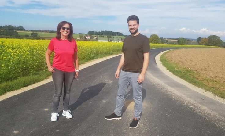 Vizebürgermeisterin Monika Fürst und Bürgermeister Michael Strasser (Foto: Gemeinde Haidershofen)