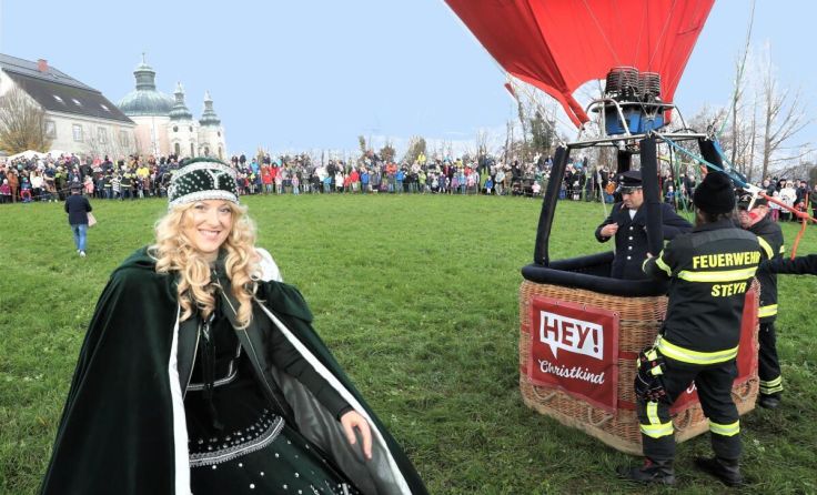 Das ist die heurige Christkindl-Ballonmarke. (Foto: Klaus Mader)