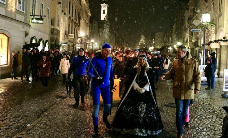 Fackelzug (Foto: Klaus Mader)