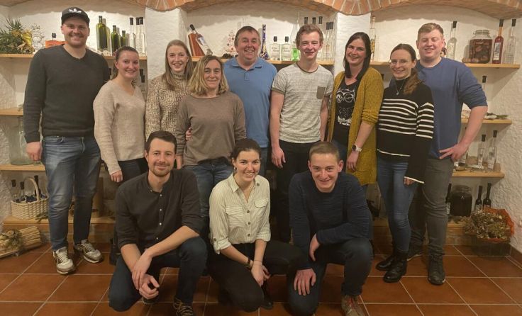 Die Truppe freut sich über zahlreiche Zuseher. (Foto: Hauder)