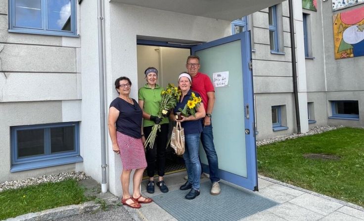 Dank gebührt dem fleißigen Küchenteam! (Foto: Enzenhofer)