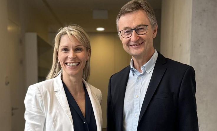 Sabine Lindorfer und Franz Tauber (Foto: WKO UU)