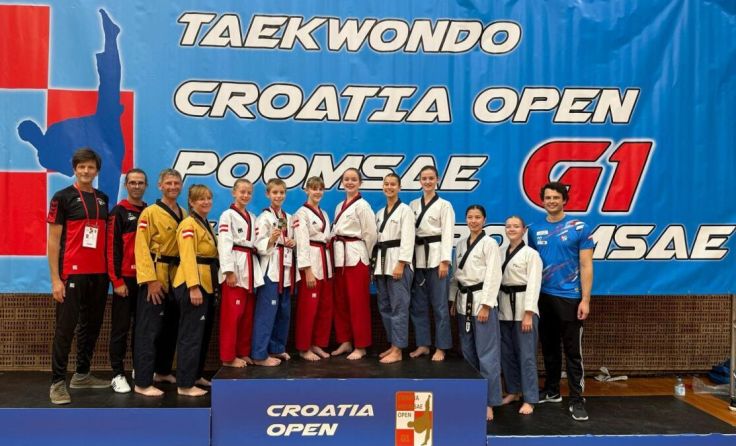 Poomsae-Team OÖ (Foto: TKD ASKÖ Freistadt und TKD ASVÖ Tragwein)