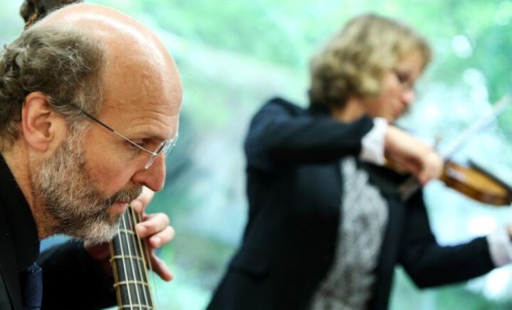 Lorenz Duftschmid und Brigitte Täubl-Duftschmid beim Musizieren (Foto: AnLeut)