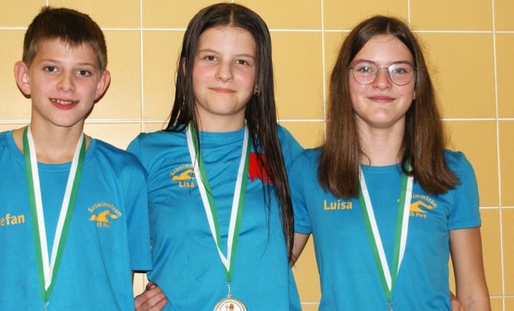 (V.l.) Stefan Ebner, Lisa Steinkellner und Luisa Plaim (Foto: Josef Diwold)