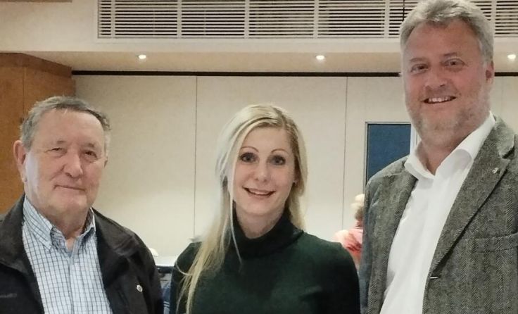 (V. l.) Wilhelm Hiesl, Andrea Wildberger und Peter Handlos (Foto: privat)