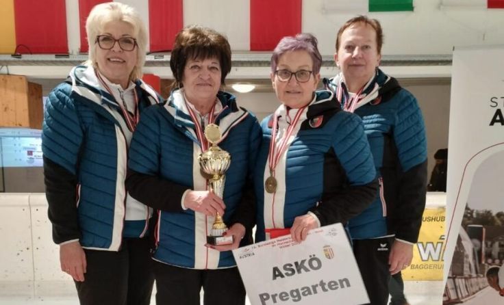 Die Damen holten den dritten Rang! (Foto: Sektion Stocksport/ASKÖ Pregarten)