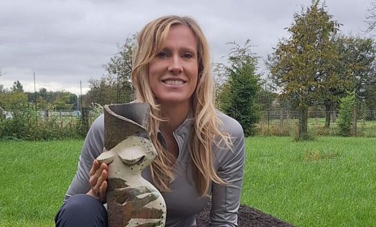 Andrea Höglinger aus Hörsching mit ihren Trophäen. (Foto: Höglinger)