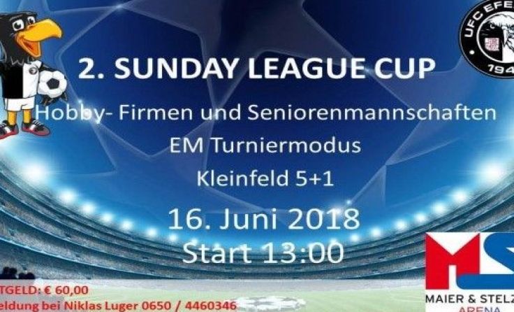 2. Sunday League Cup