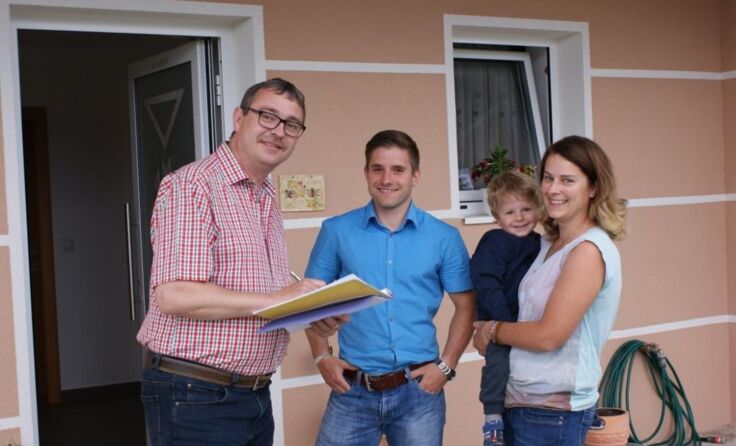 Robert Wimmer bei Familie Knaflic