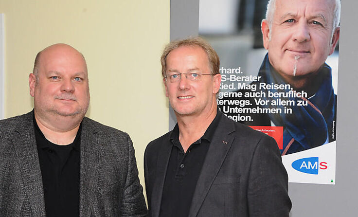 Christian Scharinger (l.) und Walter Moser