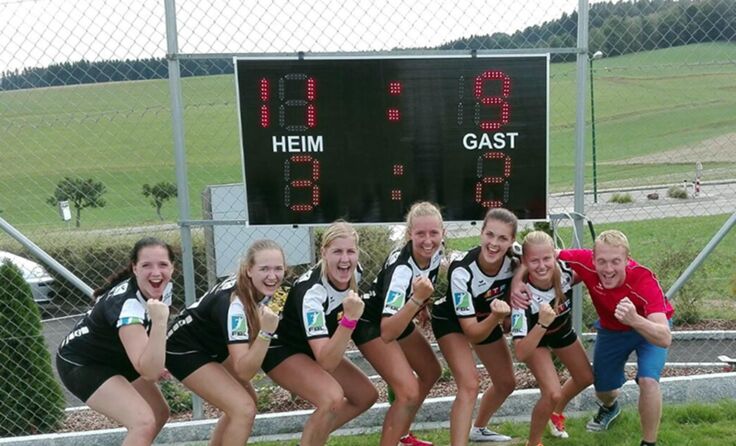Die Höhnharter Faustball-Frauen zeigten am Wochenende ihre Überlegenheit