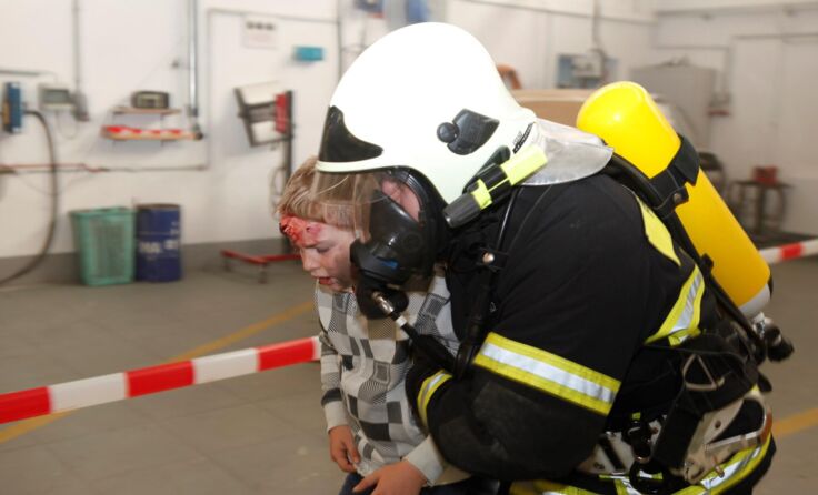Einsatzübung FF Aching