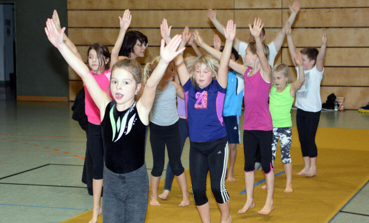 Schauturnen in Altheim, am 8. Dezember Foto: Vorich