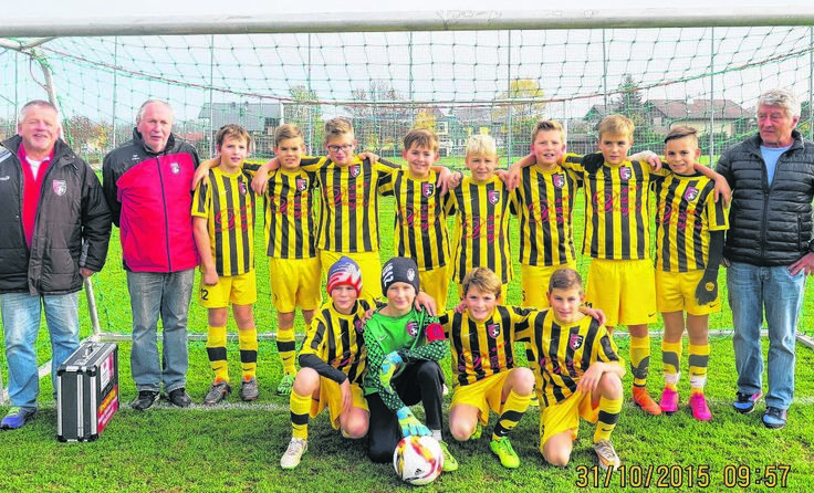 Die U12 der Union Aspach-Wildenau ist ungeschlagener Herbstmeister 2015. 
