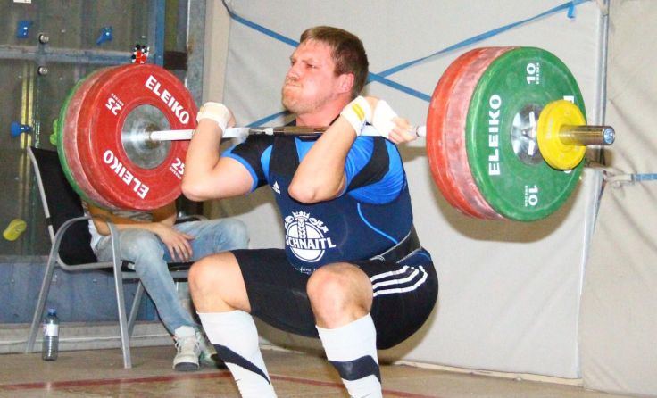 Christian Mühlbacher beim Wettkampf