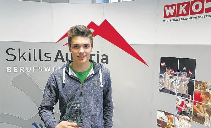 Christof Hinterleitner ist einer der drei besten Elektroniker des Landes. Foto: WKÖ/SkillsAustria