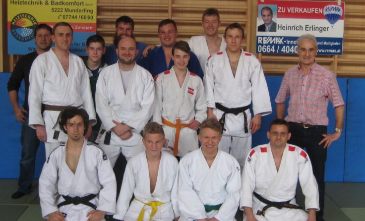 Die erfolgreichen Judokas der Union Maria Schmolln holten sich den ersten Saisonsieg