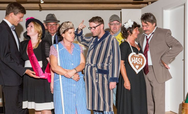 Die Mininger Theatergruppe steht ab 23. September neun Mal auf der Bühne. 