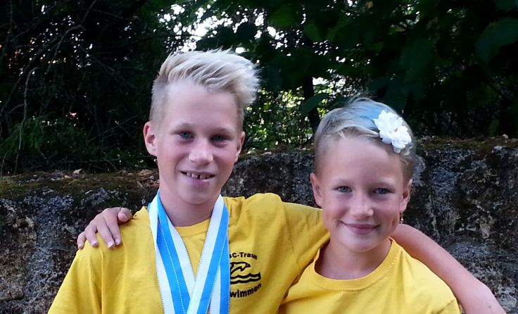 Samuel und Zoe Schneider können auf ihre Leistungen stolz sein.