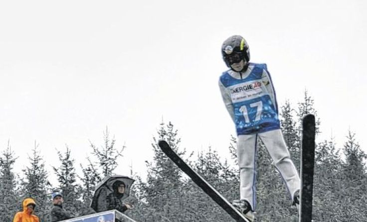 Tobias Bachleitner wurde im Springen und der Kombination Zweiter. 