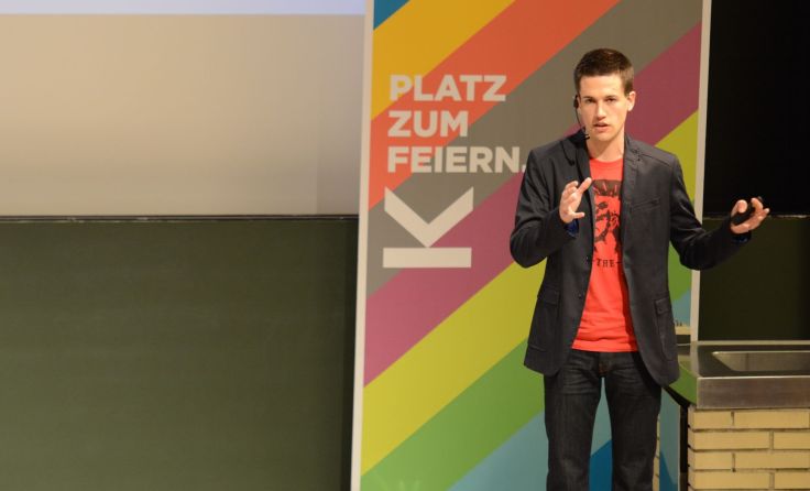 Andreas Grimmer erhielt einen Staatspreis für seinen Masterabschluss.