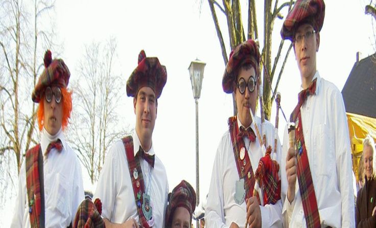 Natürlich wird auch die Wildenauer Männergarde am 11. Februar in der Halle auftreten