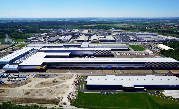 Das neue Kaltwalzwerk Foto: AMAG