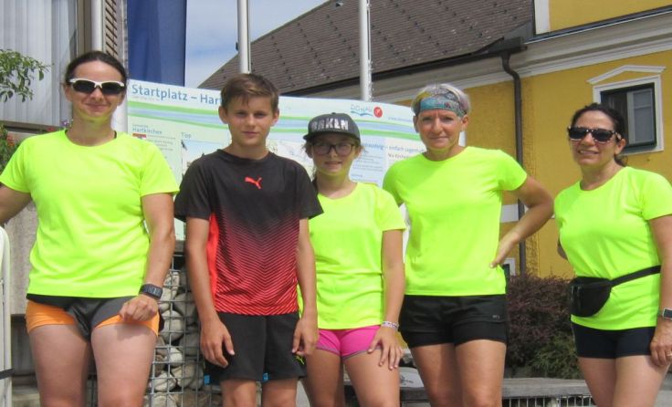 Ferienaktion Hartkirchen: Laufworkshop der gesunden Gemeinde mit Union FiT (Foto: Barbara Schatzl)