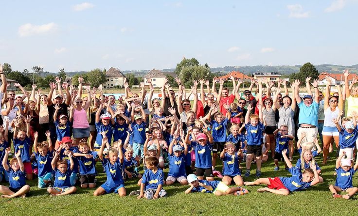 Alle Teilnehmer vom Jump Bewegungsprogramm in Hartkirchen 