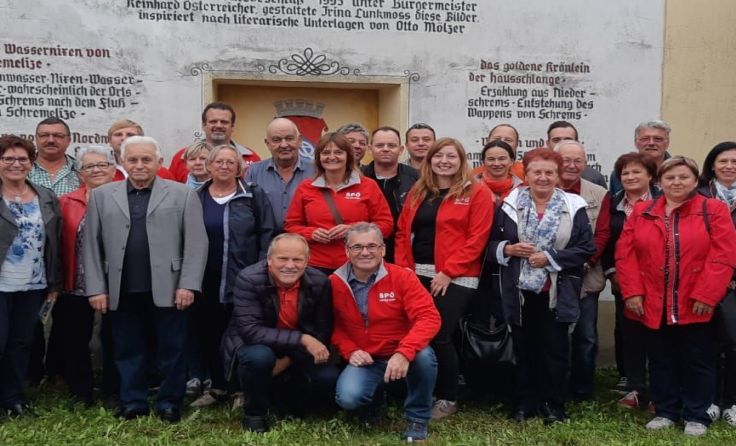 Ausflug der SPÖ Hartkirchen nach Niederösterreich