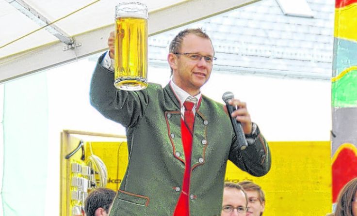 Bieranstich heuer am Freitag um 20 Uhr.