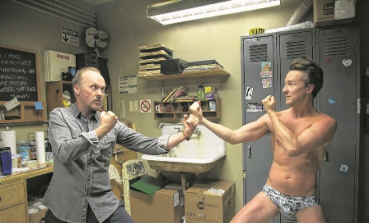 „Birdman“ erhielt vier Oscars für Film, Regie, Original-Drehbuch und Kamera. Foto: Centfox