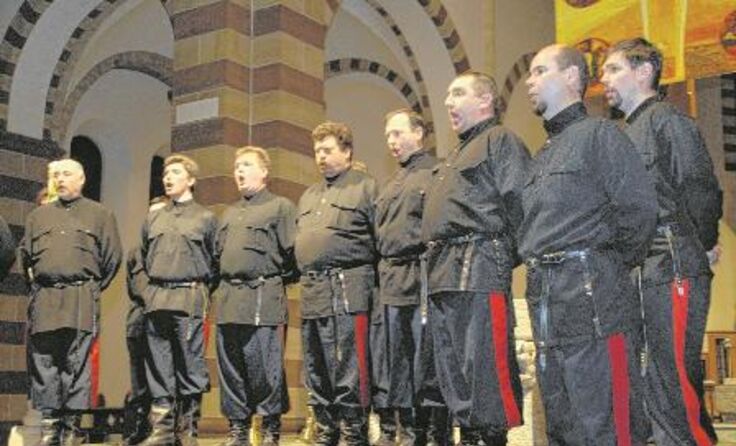 Internationaler Chorbesuch in der Pfarrkirche in Opponitz Foto: Georg Geers